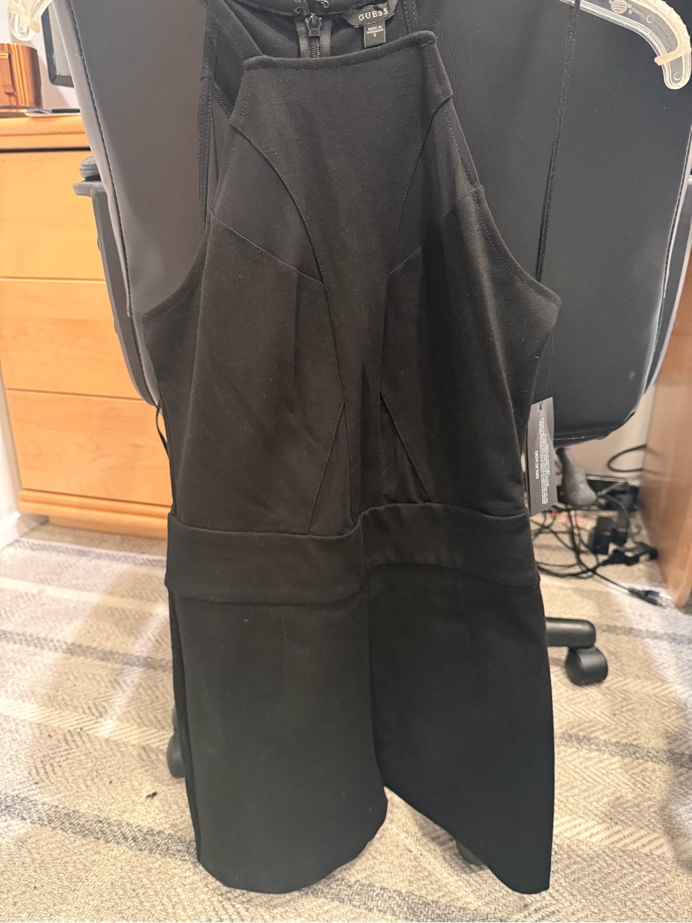 Guess Black Halter Neck Sleeveless romper